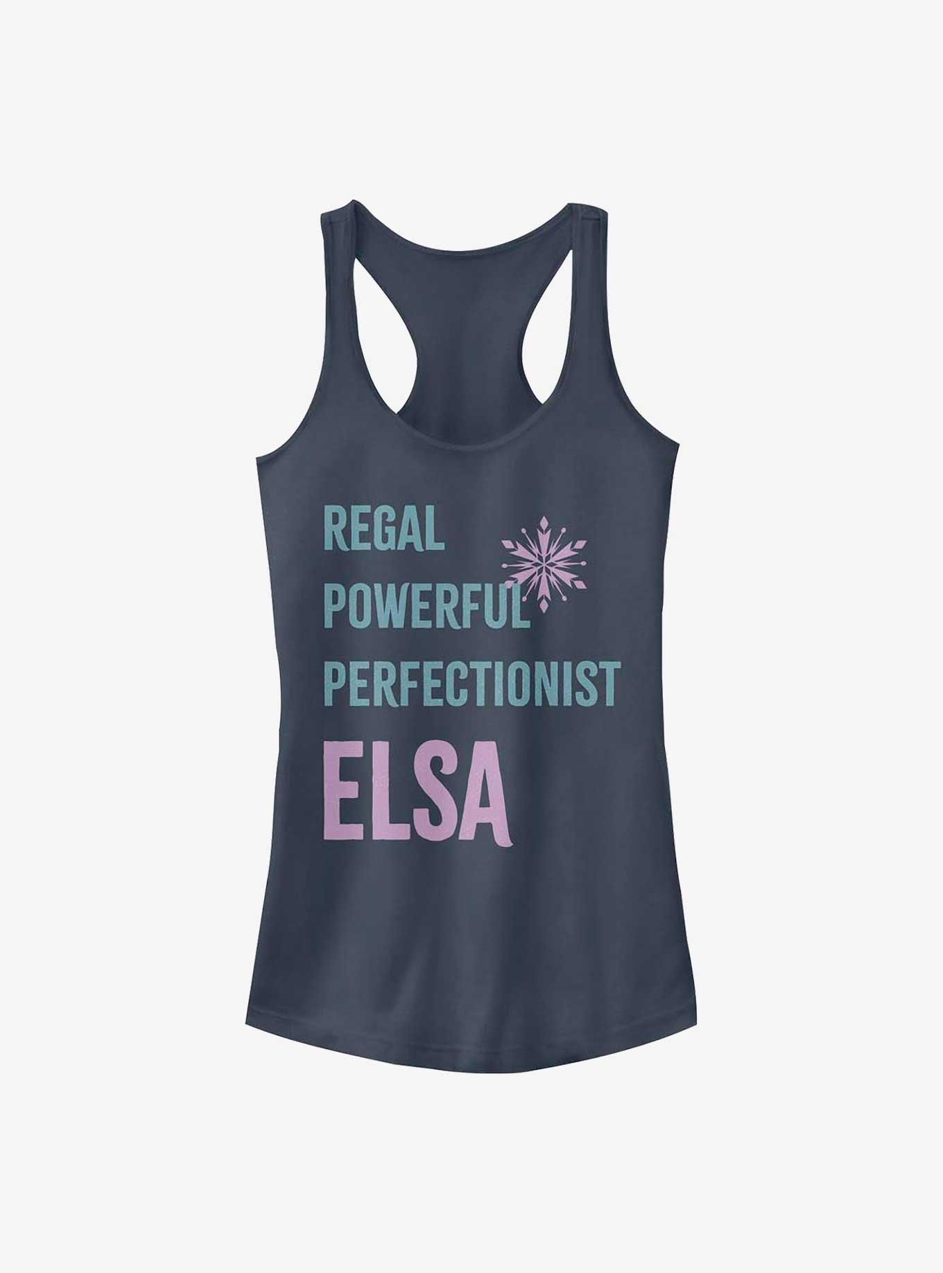 Disney Frozen Elsa List Girls Tank, INDIGO, hi-res