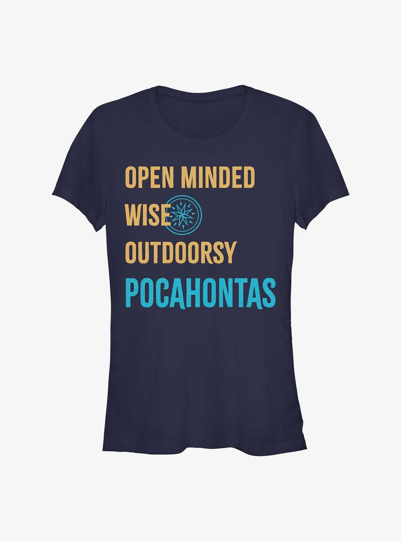 Disney Pocahontas List Girls T-Shirt, NAVY, hi-res