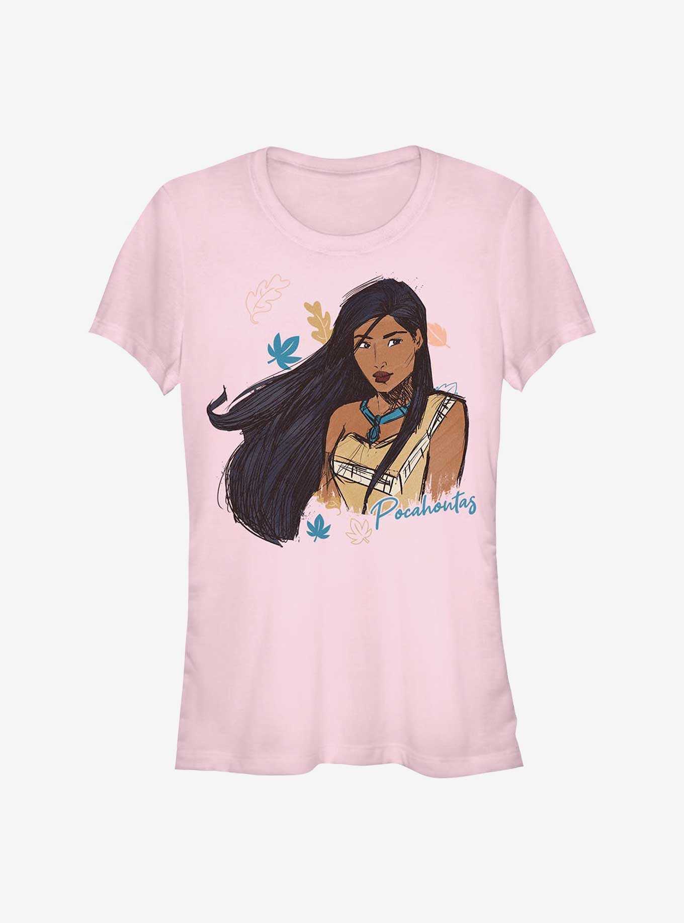 Disney Pocahontas Sketch Girls T-Shirt, , hi-res