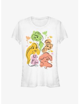 Disney Princess Abstract Princesses Girls T-Shirt, , hi-res