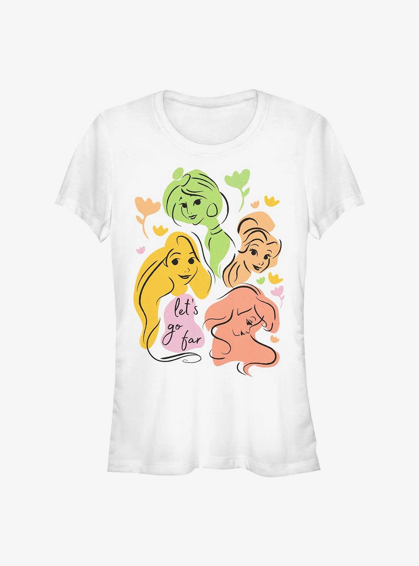 Disney Princess Abstract Princesses Girls T-Shirt, , hi-res