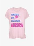 Disney Sleeping Beauty Aurora List Girls T-Shirt, LIGHT PINK, hi-res