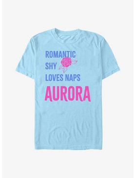 Disney Sleeping Beauty Aurora List T-Shirt, LT BLUE, hi-res