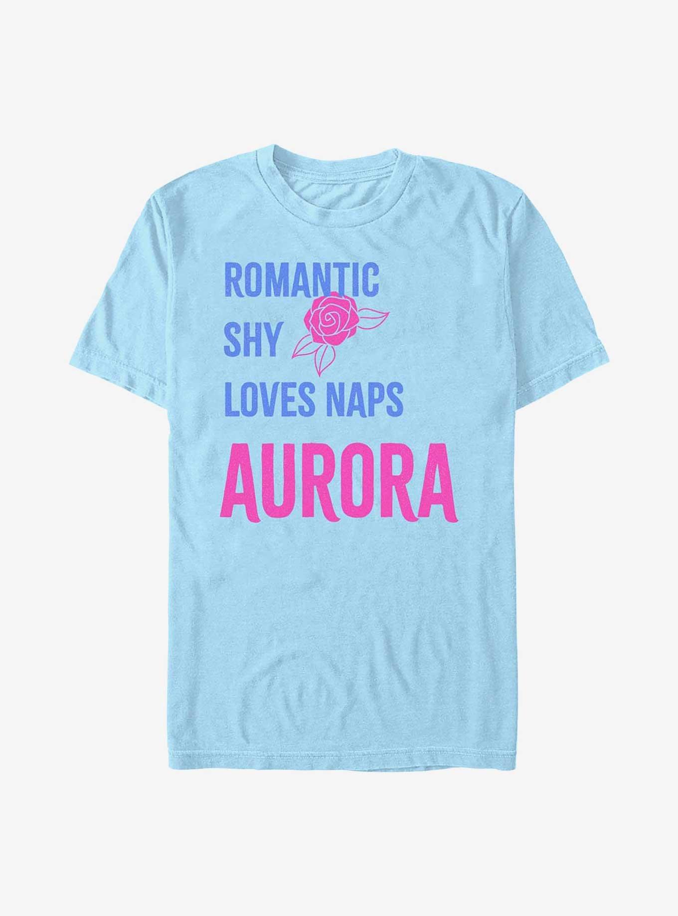 Disney Sleeping Beauty Aurora List T-Shirt, LT BLUE, hi-res