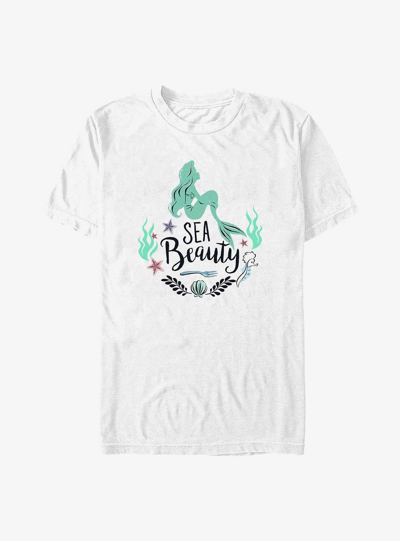 Disney The Little Mermaid Sea Beauty T-Shirt, WHITE, hi-res