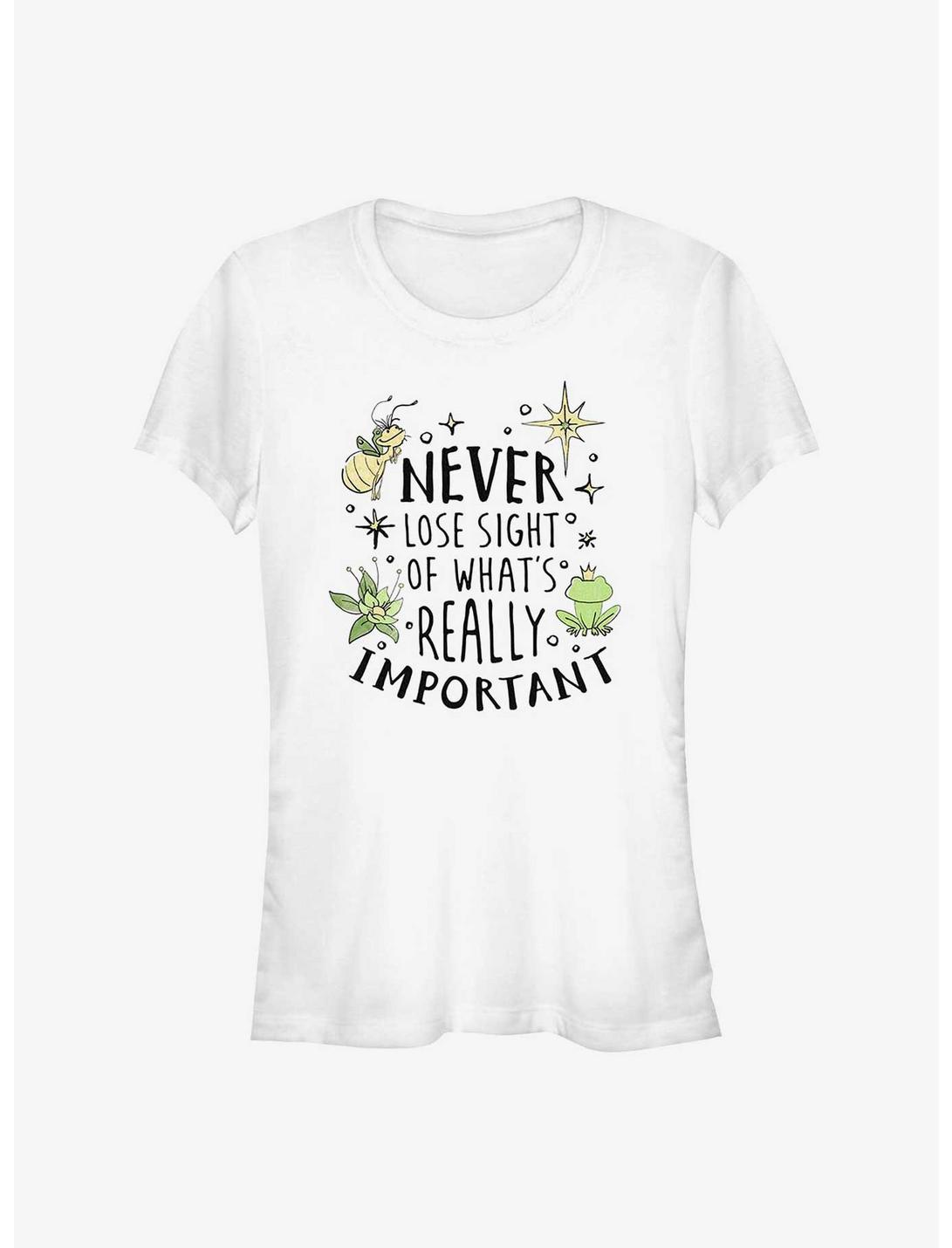 Disney The Princess And The Frog Never Lose Sight Girls T-Shirt, WHITE, hi-res