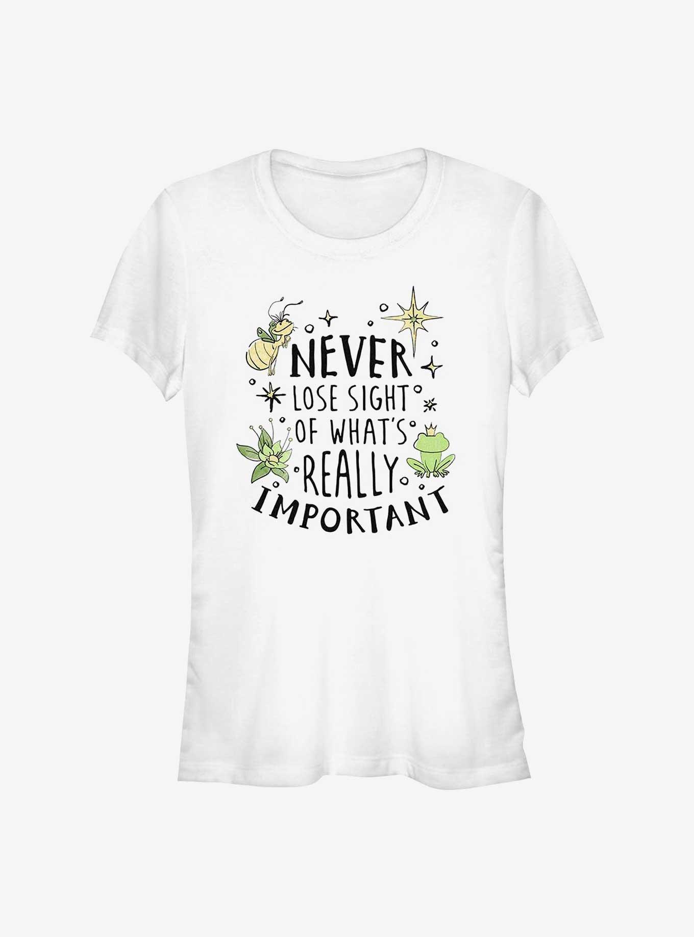 Disney The Princess And The Frog Never Lose Sight Girls T-Shirt, WHITE, hi-res