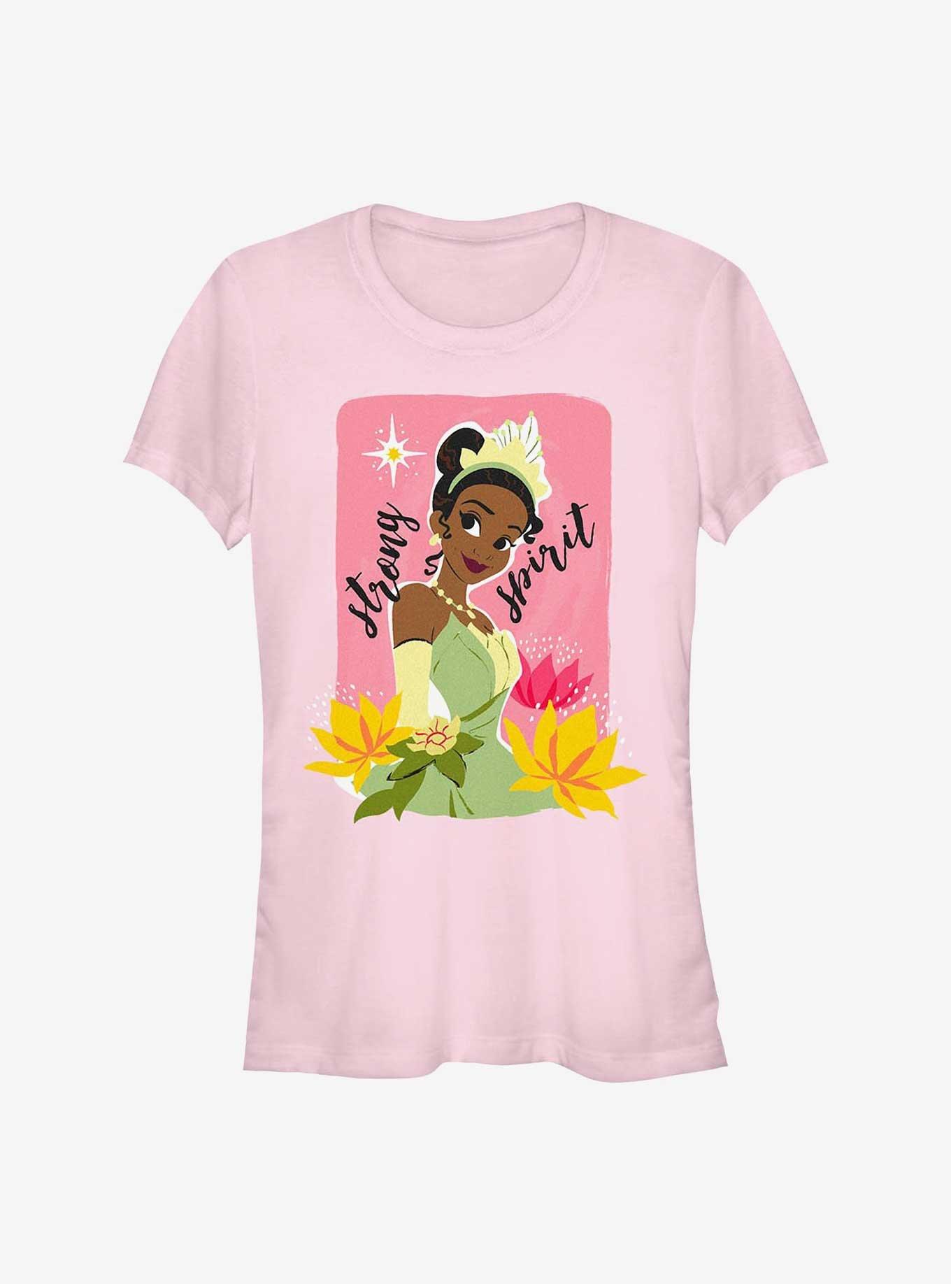 Disney The Princess And The Frog Strong Spirit Girls T Shirt Pink Hot Topic