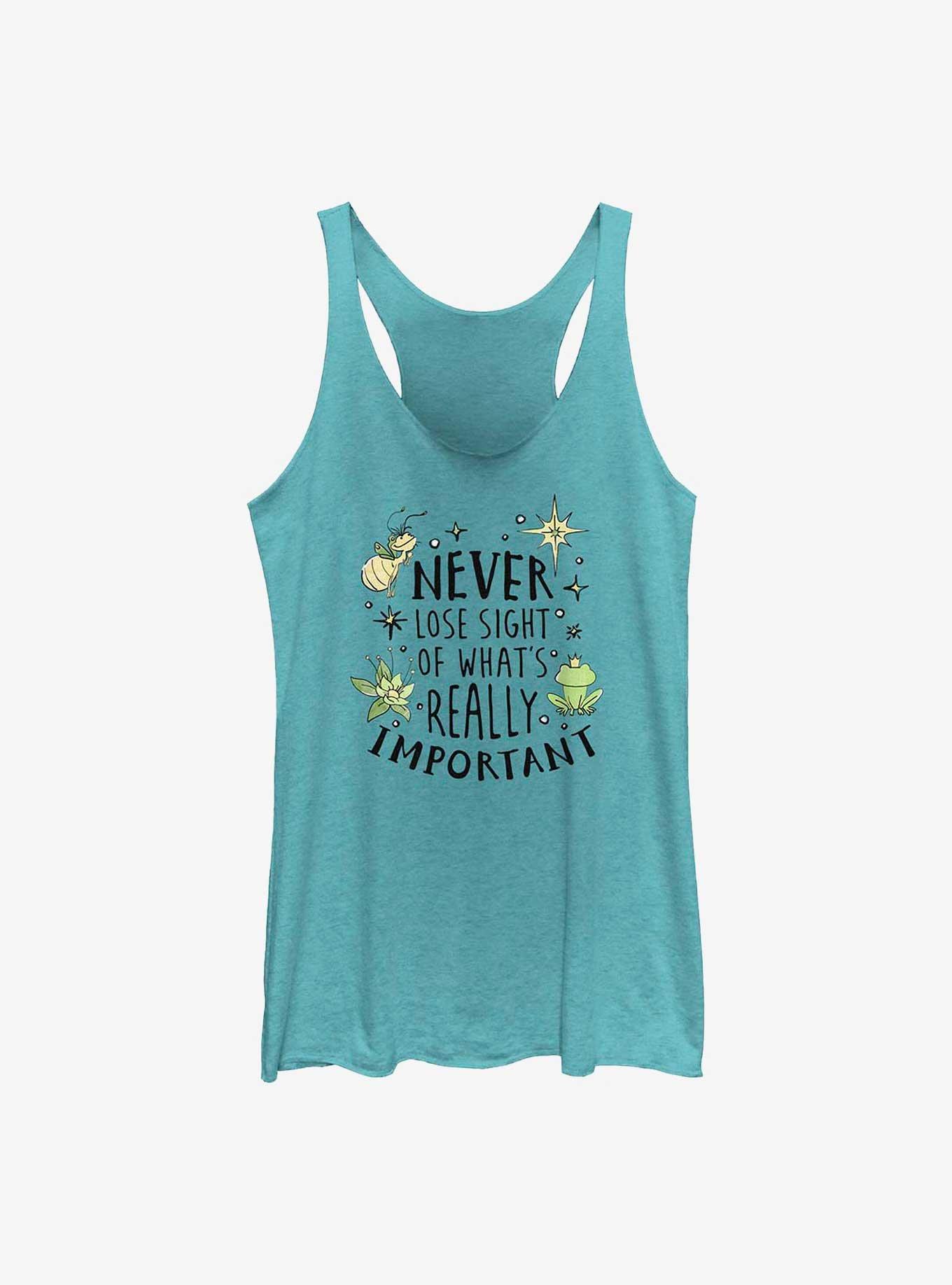 Disney The Princess And Frog Never Lose Sight Girls Tank