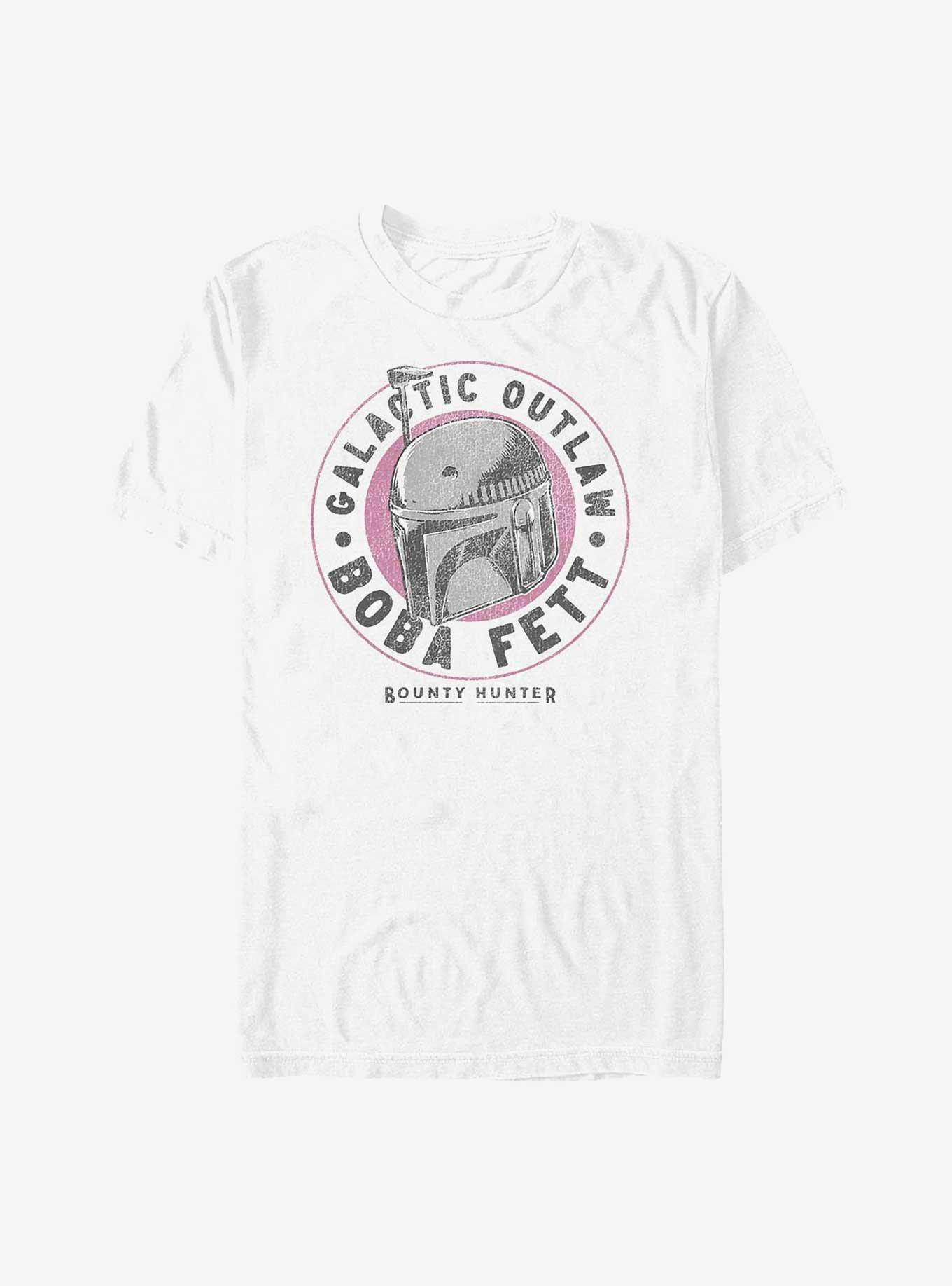 Star Wars The Book Of Boba Fett Light Outlaw T-Shirt, WHITE, hi-res