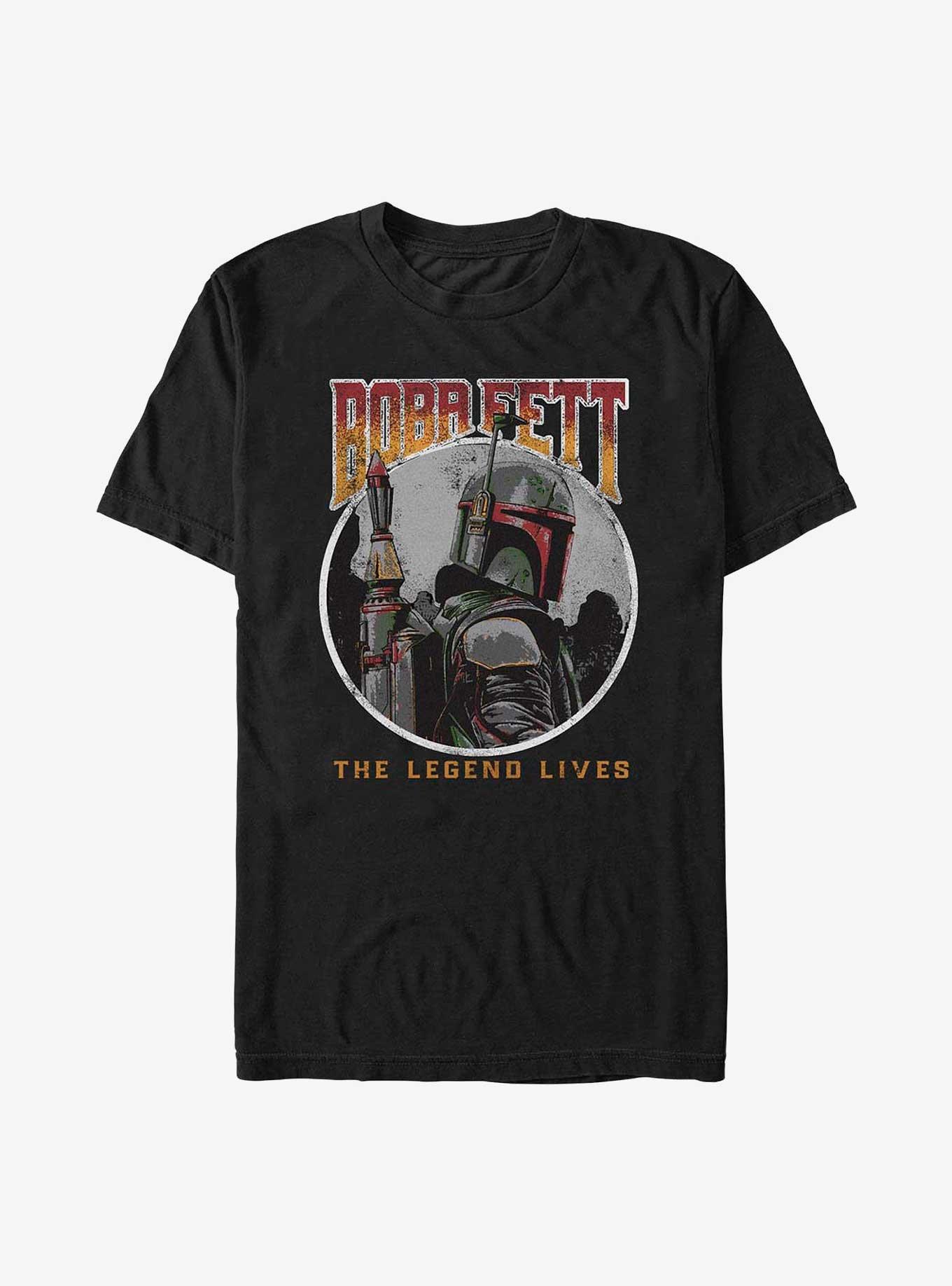 Star Wars The Book Of Boba Fett Palehorse Outlaw T-Shirt, BLACK, hi-res