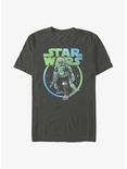 Star Wars The Book Of Boba Fett Rainbow Fett T-Shirt, CHARCOAL, hi-res