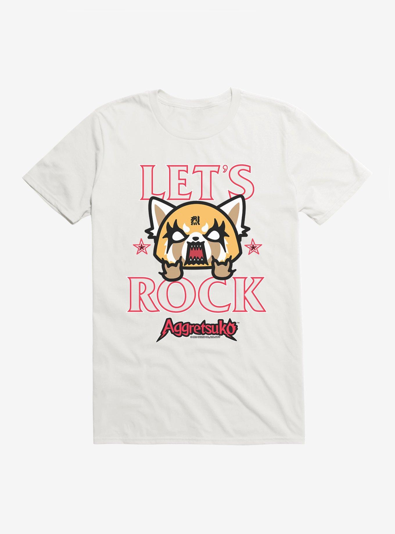 Aggretsuko Let's Rock T-Shirt, , hi-res