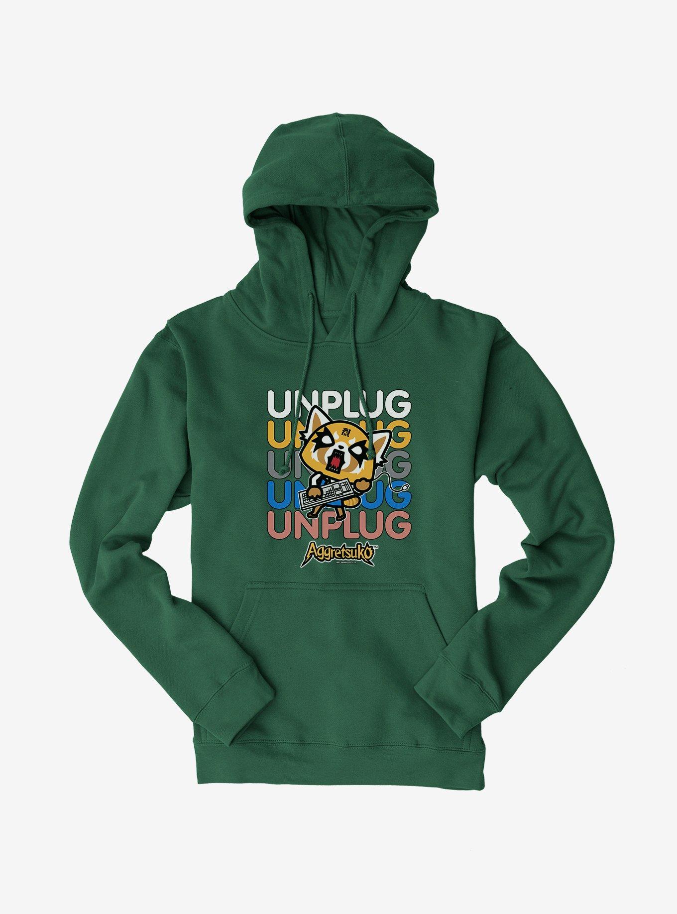 Aggretsuko Unplug Hoodie, , hi-res