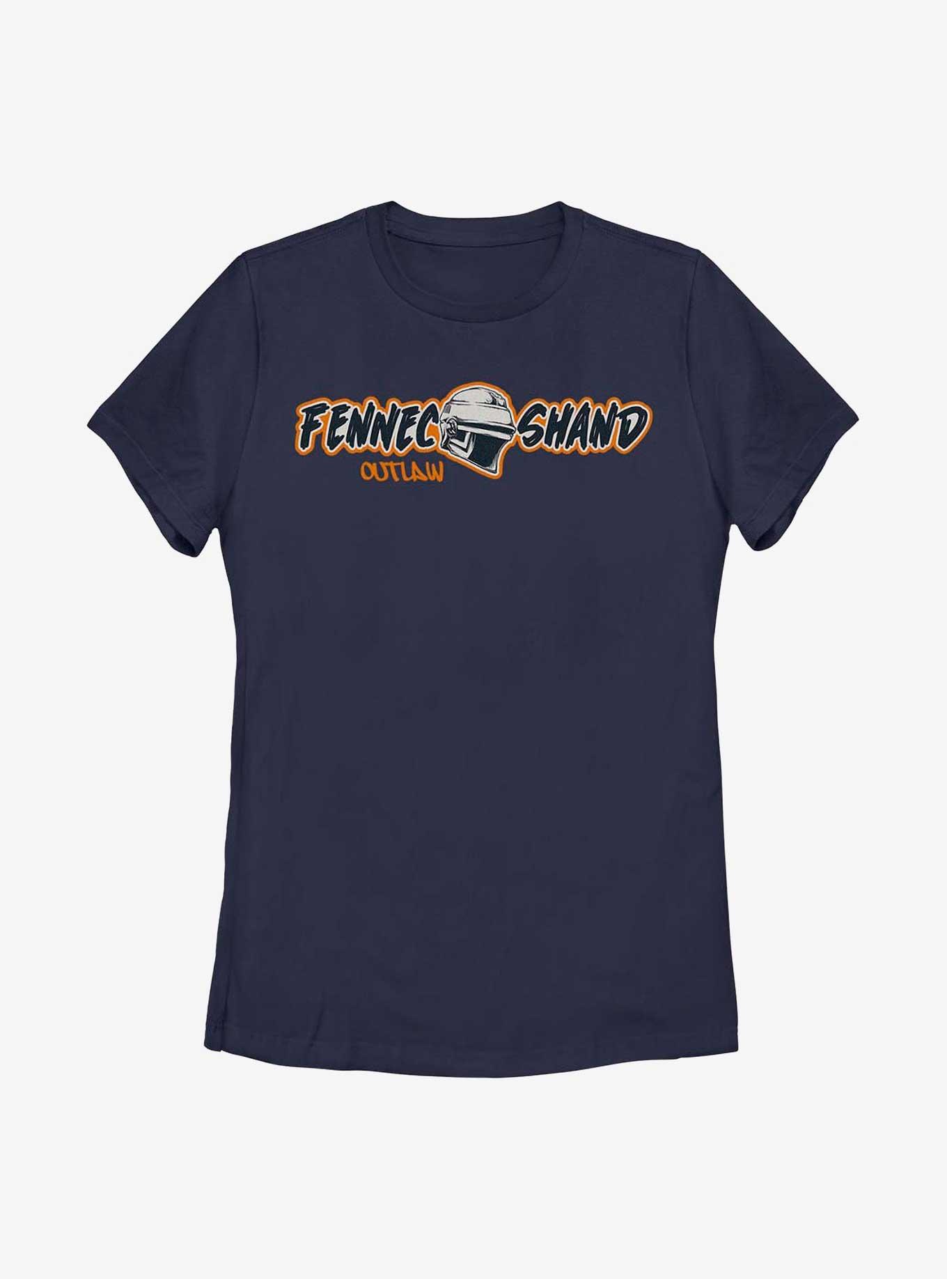 Star Wars: The Book Of Boba Fett Fennec Outlaw Helmet Womens T-Shirt, , hi-res
