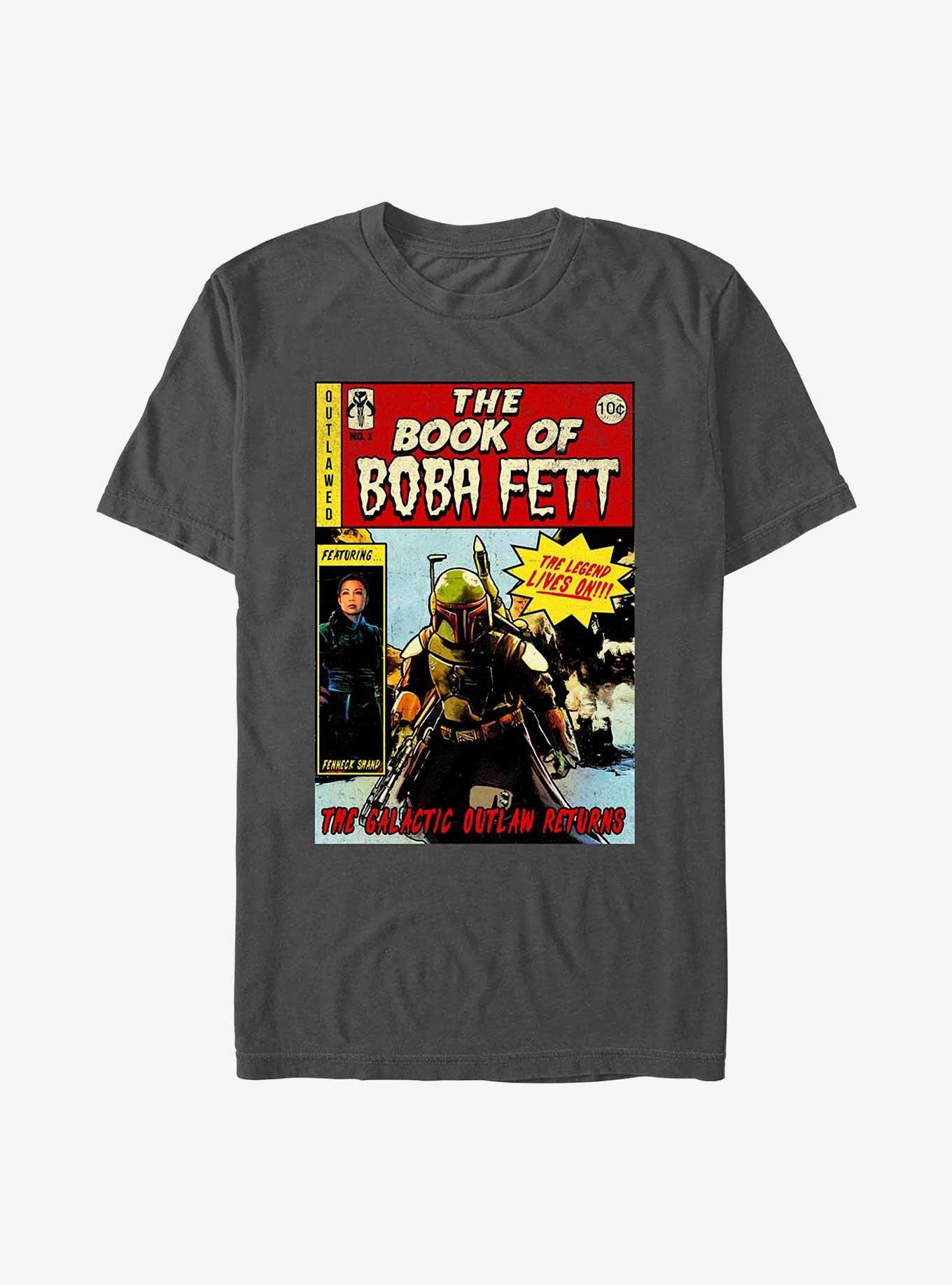 Star Wars: The Book Of Boba Fett Comic Book Cover T-Shirt