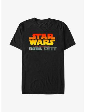 Star Wars: The Book Of Boba Fett Sunset Logo T-Shirt, , hi-res