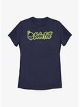 Star Wars: The Book Of Boba Fett Calligraphy Logo Womens T-Shirt, NAVY, hi-res