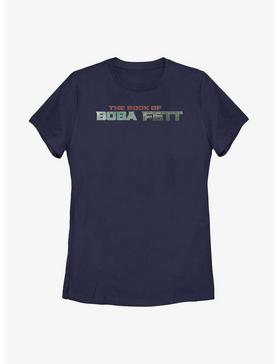 Star Wars: The Book Of Boba Fett Text Logo Womens T-Shirt, , hi-res