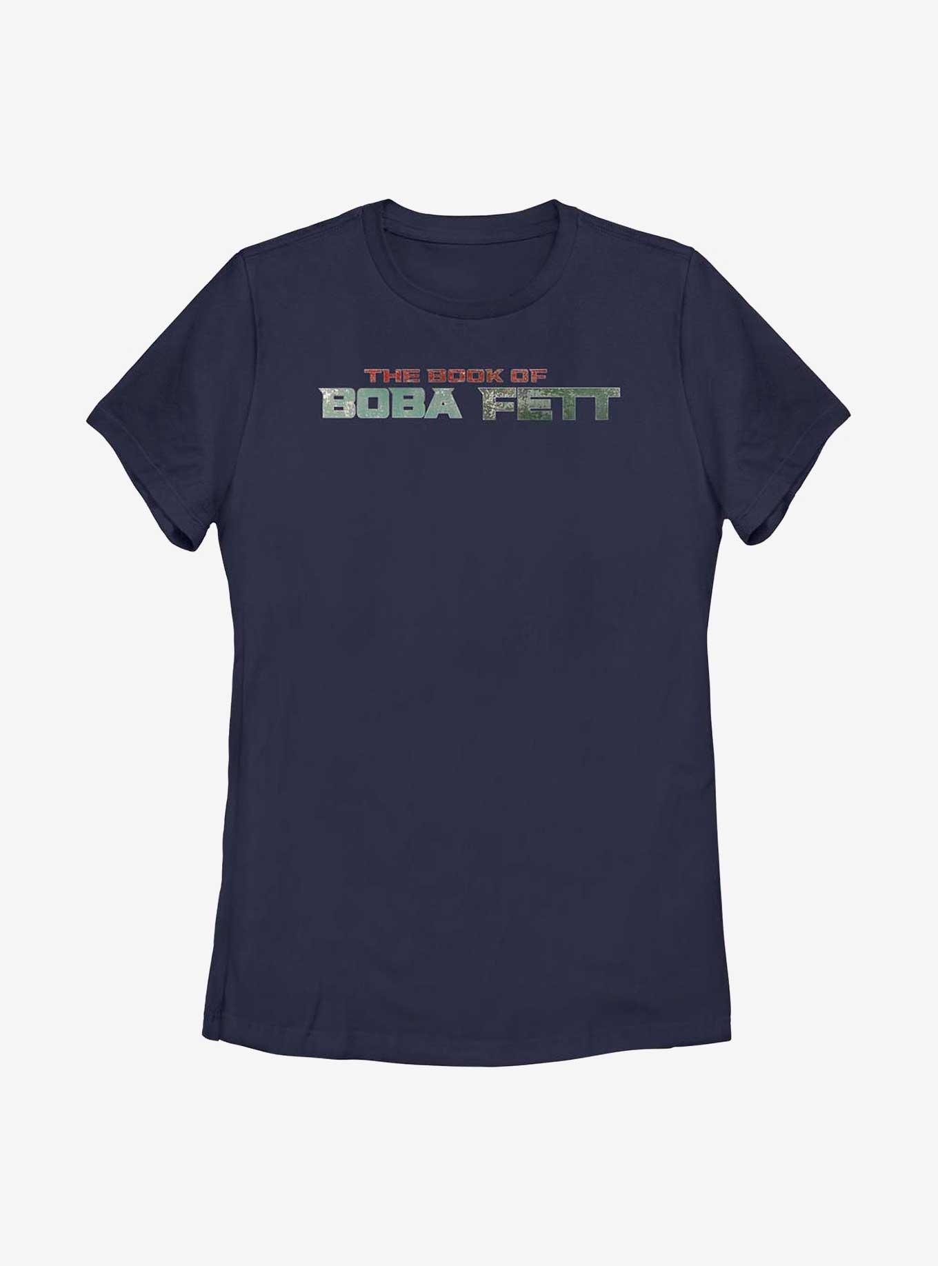 Star Wars: The Book Of Boba Fett Text Logo Womens T-Shirt, , hi-res