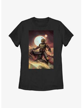 Star Wars: The Book Of Boba Fett Painting Womens T-Shirt, , hi-res