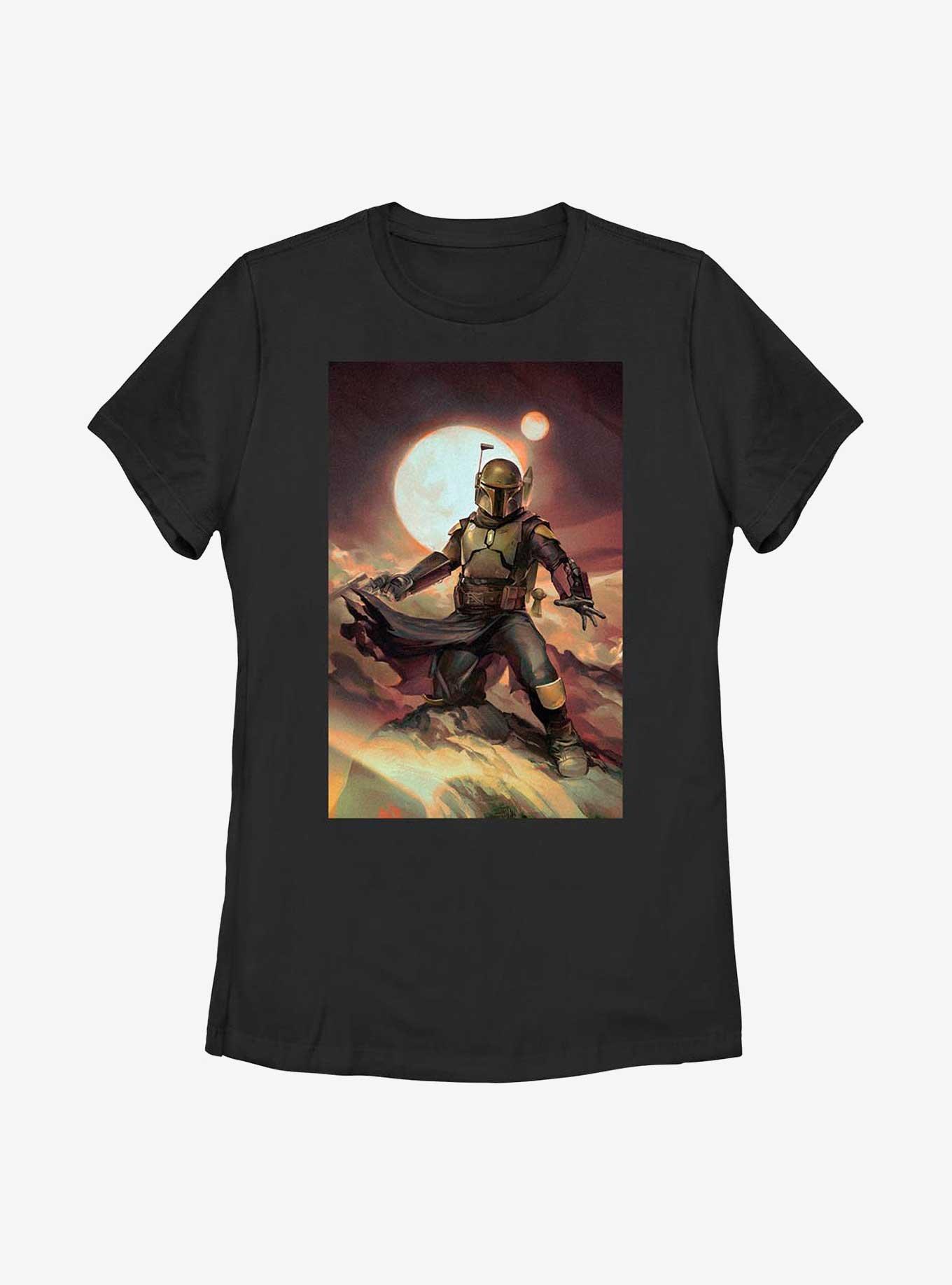 Star Wars: The Book Of Boba Fett Painting Womens T-Shirt, , hi-res