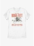 Star Wars: The Book Of Boba Fett Fennec & Boba Fett Flyer Womens T-Shirt, WHITE, hi-res