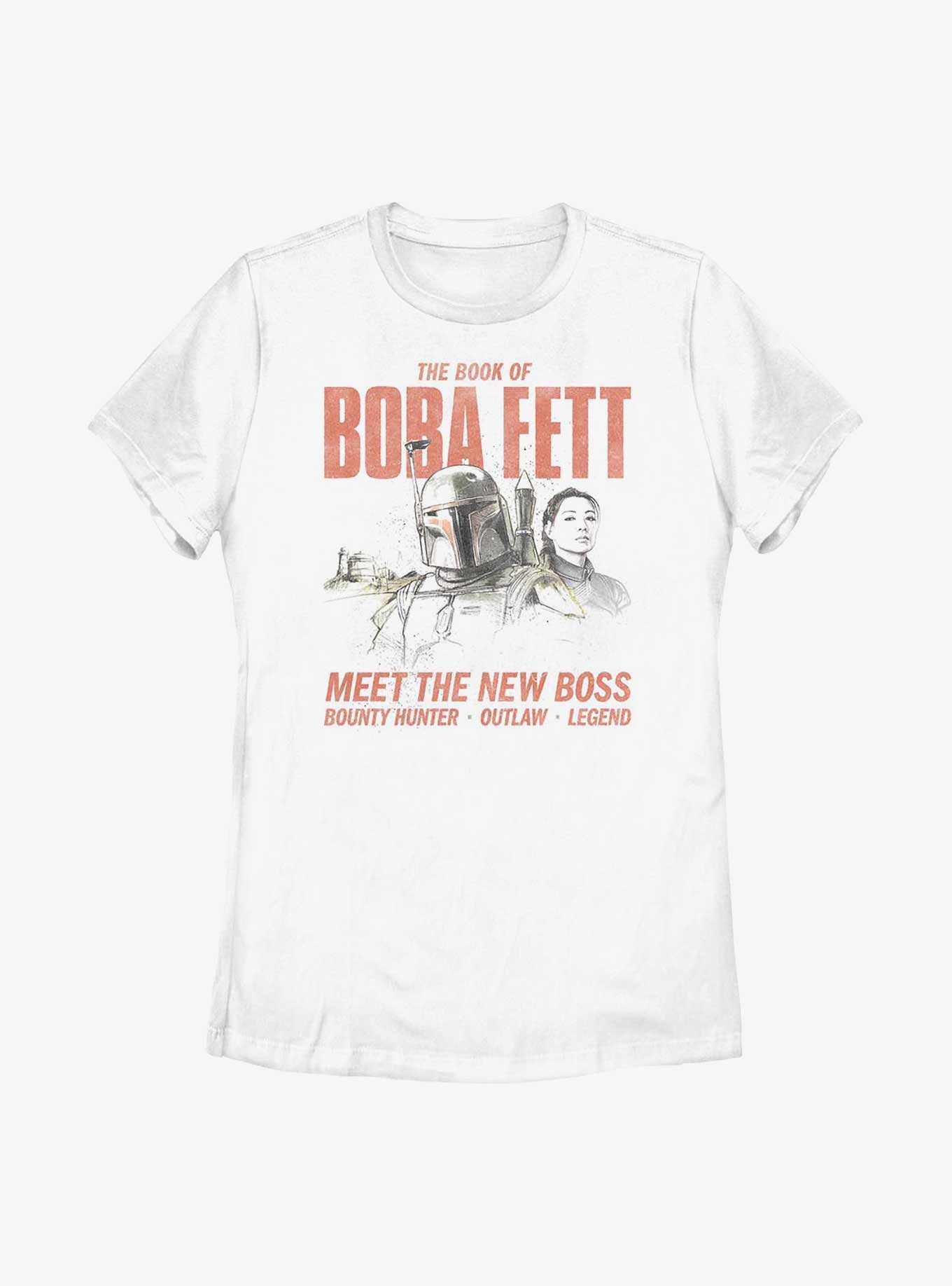 Star Wars: The Book Of Boba Fett Fennec & Boba Fett Flyer Womens T-Shirt, , hi-res