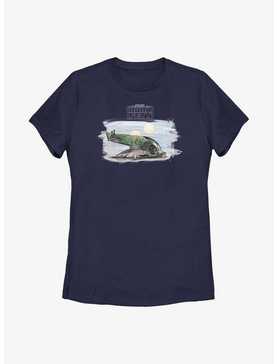 Star Wars: The Book Of Boba Fett Firespray Painted Womens T-Shirt, , hi-res