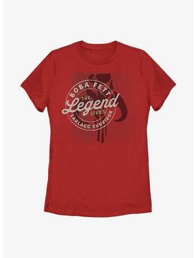 Star Wars: The Book Of Boba Fett The Legend Lives Womens T-Shirt, , hi-res