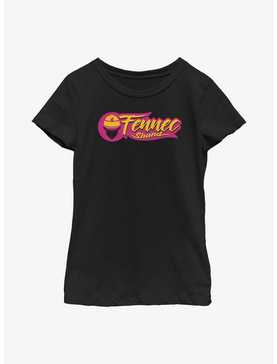 Star Wars: The Book Of Boba Fett Fennec Calligraphy Logo Youth Girls T-Shirt, , hi-res
