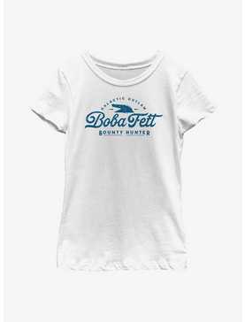Star Wars: The Book Of Boba Fett Galactic Outlaw Boba Fett Youth Girls T-Shirt, , hi-res