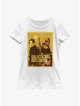 Star Wars: The Book Of Boba Fett Fennec & Boba Fett Galactic Outlaws Youth Girls T-Shirt, WHITE, hi-res