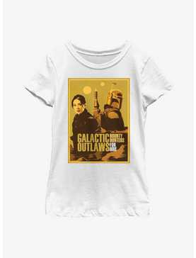 Star Wars: The Book Of Boba Fett Fennec & Boba Fett Galactic Outlaws Youth Girls T-Shirt, , hi-res