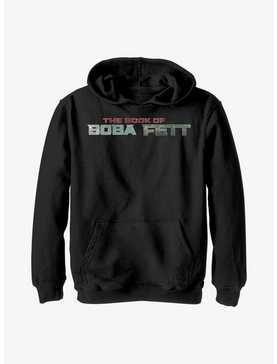 Star Wars: The Book Of Boba Fett Text Logo Youth Hoodie, , hi-res