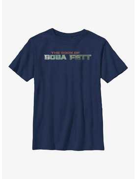 Star Wars: The Book Of Boba Fett Text Logo Youth T-Shirt, , hi-res