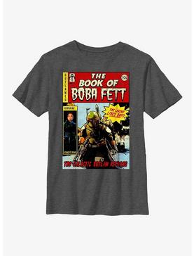 Star Wars: The Book Of Boba Fett Comic Book Cover Youth T-Shirt, , hi-res
