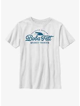 Star Wars: The Book Of Boba Fett Galactic Outlaw Boba Fett Youth T-Shirt, , hi-res