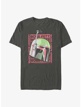 Star Wars: The Book Of Boba Fett Boba Fett Repeating Poster T-Shirt, , hi-res
