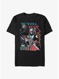 Star Wars: The Book Of Boba Fett Retro Outlaws T-Shirt, BLACK, hi-res