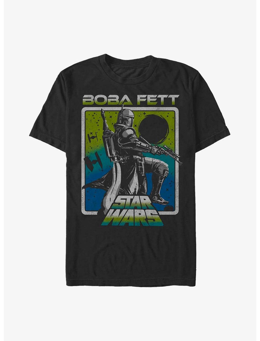 Star Wars: The Book Of Boba Fett Galactic Boba Fett T-Shirt, BLACK, hi-res