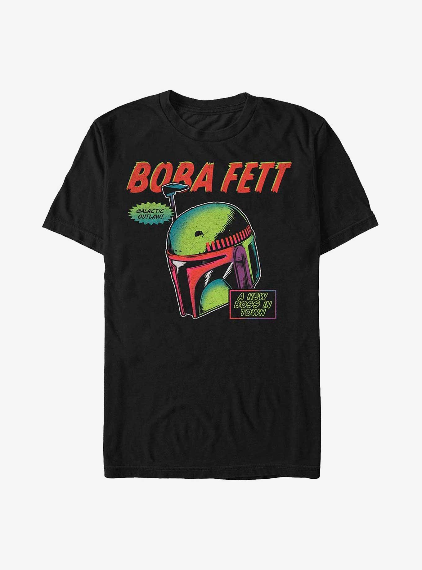 Star Wars: The Book Of Boba Fett New Boss In Town Comic Bubble T-Shirt