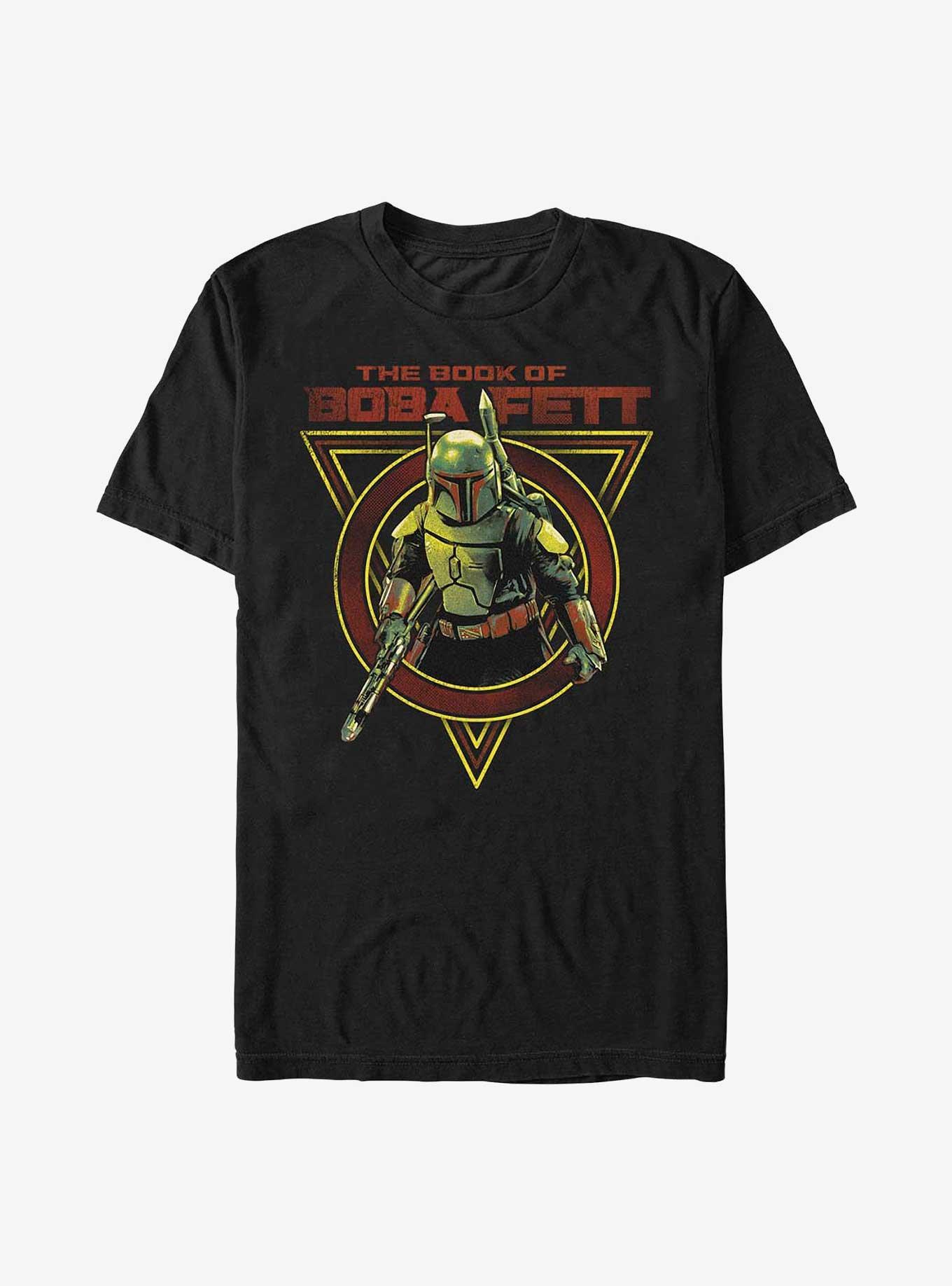Star Wars: The Book Of Boba Fett Boba Fett Centered Title T-Shirt, , hi-res