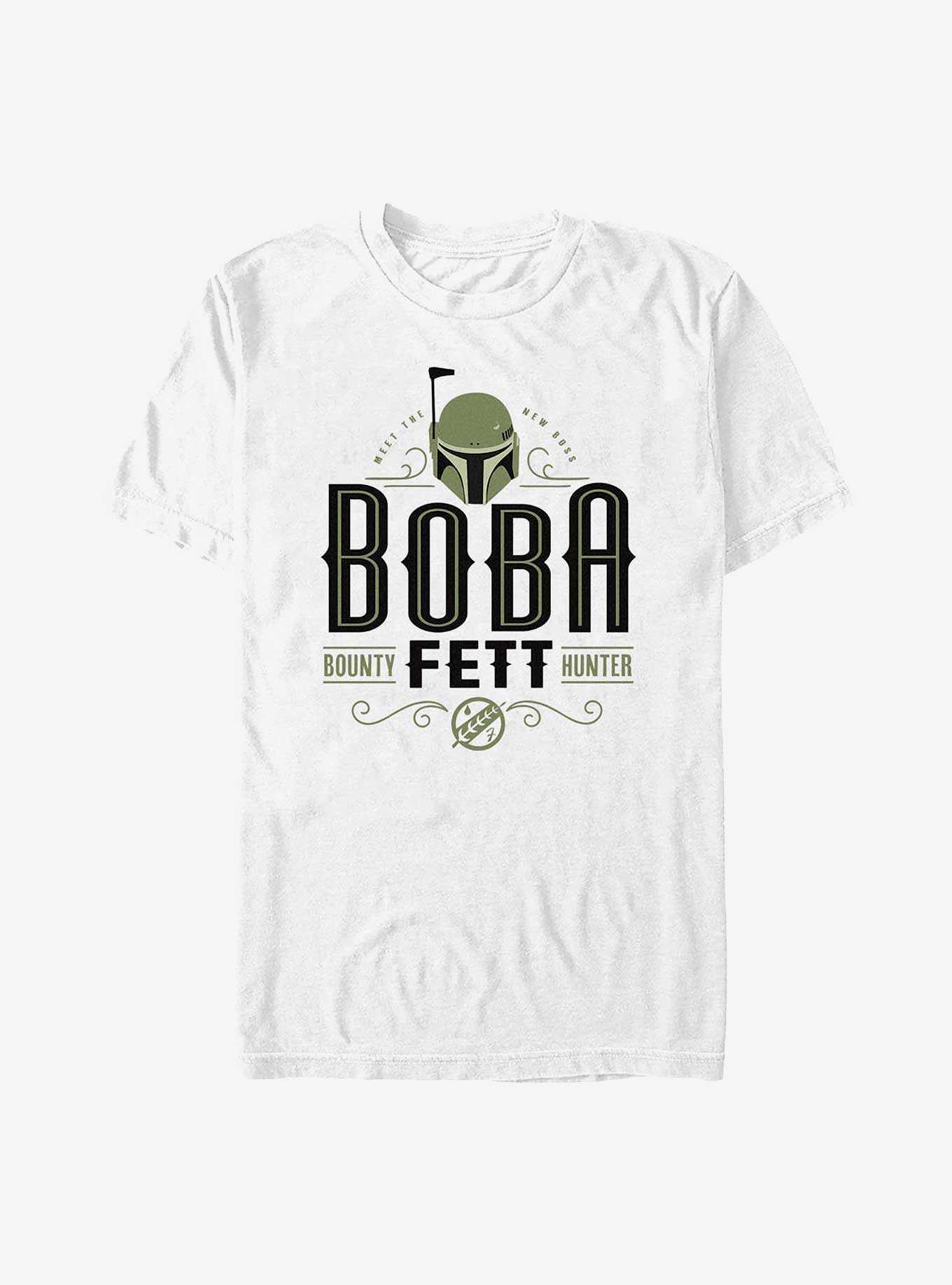 Star Wars: The Book Of Boba Fett Stylized Boba Fett Bounty Hunter T-Shirt, , hi-res