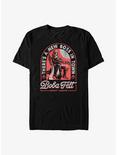 Star Wars: The Book Of Boba Fett There's A New Boss In Town T-Shirt, BLACK, hi-res