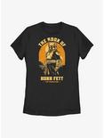 Star Wars: The Book Of Boba Fett Legend Lives Boba Fett Womens T-Shirt, BLACK, hi-res