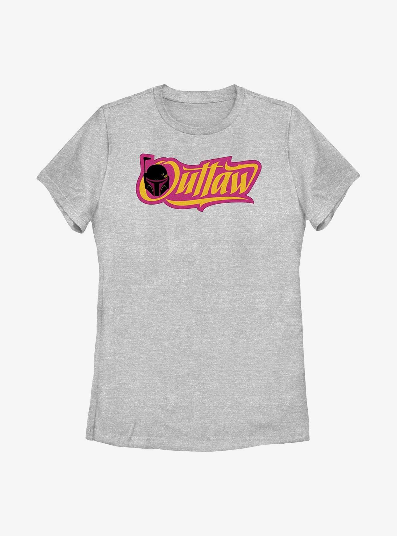 Star Wars: The Book Of Boba Fett Outlaw Graphic Womens T-Shirt, , hi-res