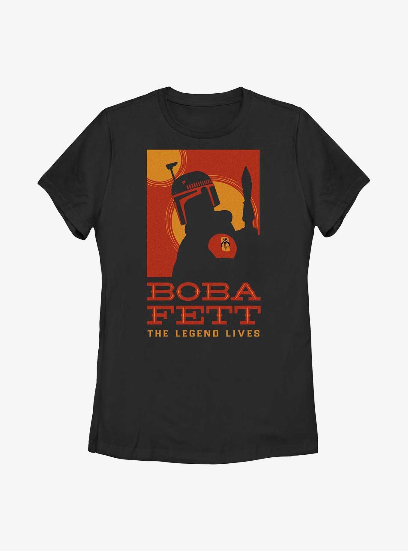 Star Wars: The Book Of Boba Fett Posterized Legend Womens T-Shirt, , hi-res