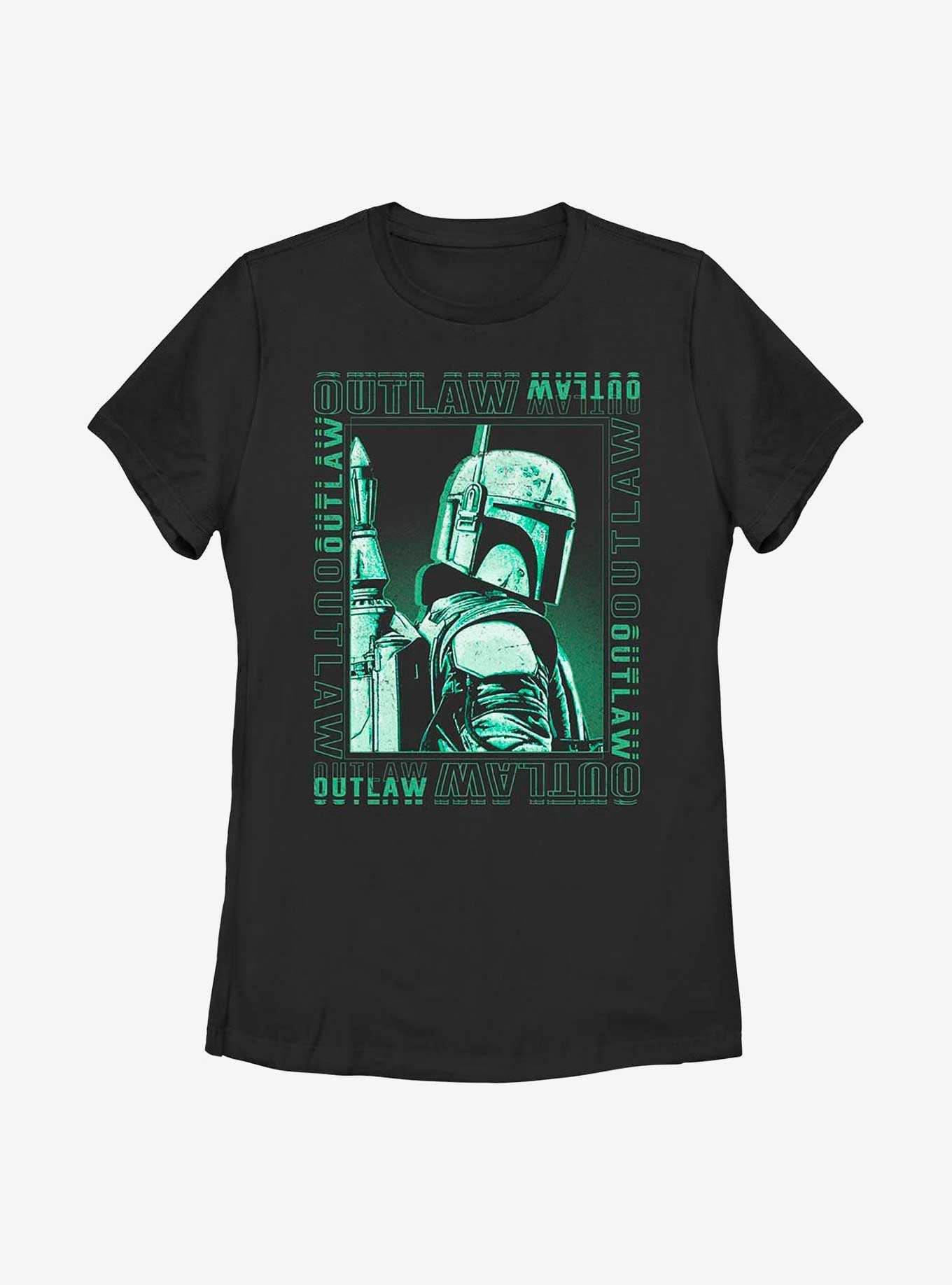 Star Wars: The Book Of Boba Fett Boxed Outlaw Womens T-Shirt, , hi-res
