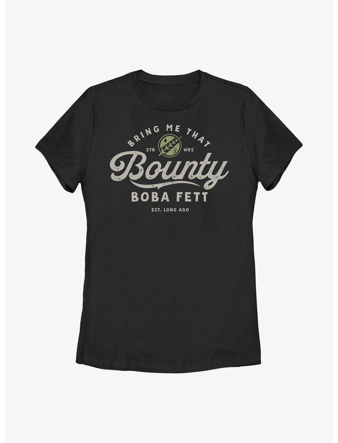 Star Wars: The Book Of Boba Fett Bring Me That Bounty Womens T-Shirt, BLACK, hi-res